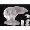 Image 1 : Rock Crystal Model Of A Polar Bear #2218962