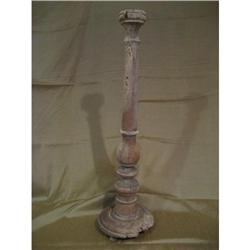 Baroque candle holder from small church #2219126
