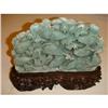 Image 1 : Chinese carved green jade Nine cyprinoid #2219363