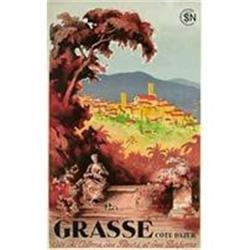 Original Grasse poster, ca 1930s #2219464