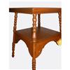 Image 1 : Carved Oak Lamp Table #2219499