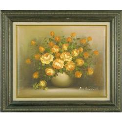 Yellow Roses Bruil original oil painting #2233191