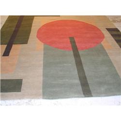 Contemporary, Transitional,nepalese weave, 100%#2233219