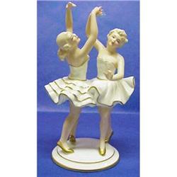 DOUBLE BAVARIAN  Figurine - Ballerinas #2233290