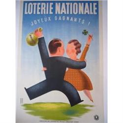 Original Vintage Poster - Loterie Nationale #2233322