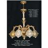 Image 1 : Chandelier 5 Lights (Closed GLB) #2233325
