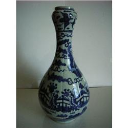 chinese blue and white porcelain vase #2233375