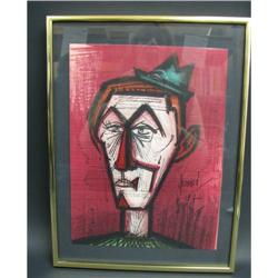 BERNARD BUFFET LE COLERE AU FOND ROUGE #2233509
