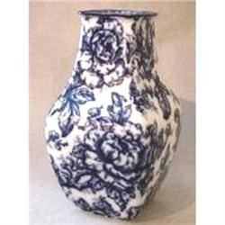 Cavensish Blue and White Vase c1910 #2233599