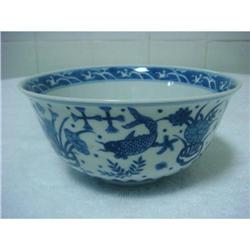 Chinese blue/white porcelain bowl #2233941
