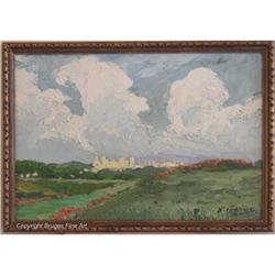 African landscape - Paul Ceneac (French 1930's)#2234029