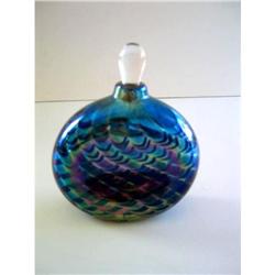 Beautiful Perfum Bottle in Irisee Glass made #2234047