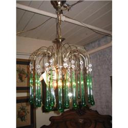 Antique Chandelier Green  #2234060