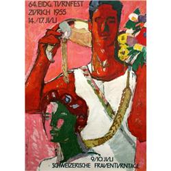 Vintage Poster by FALK 1955 #10593 #2252816