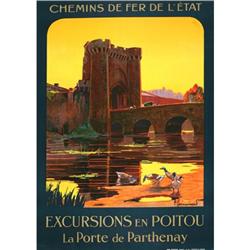 Vintage Poster by COMMARMOND C1925 #9519 #2252917