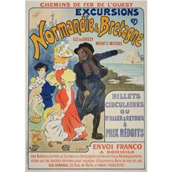 Vintage Poster by MEUNIER C1905 #9525 #2252982