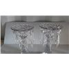 Image 8 : Mirrored tray & 2 Candle Holders Cat A