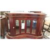 Image 2 : Kidney Shaped Curio Cabinet Cat C