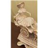 Image 2 : Large Porcelain Lamp with horse drawn carraige Cat B