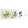 Image 1 : 4 PC USED PORT MERION BOTANICAL GARDEN MUG SET