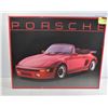 Image 1 : 16"X20" RED PORSCHE