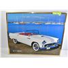 Image 1 : 16"X20" WHITE T-BIRD 1955
