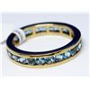Image 1 : BZ415-154 SILVER SWISS BLUE TOPAZ (2.4CT) SZ 11.5
