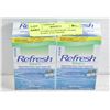 Image 1 : 2 PK ALLERGAN REFRESH TEARS LUBRICANT EYE DROPS