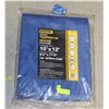 Image 1 : NEW SHOP PRO UTILITY TARP 10FT X 12FT