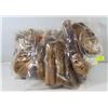 Image 1 : 20 NATURAL DOG TREATS PORK ROLL, PIG EAR