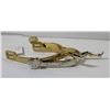 Image 1 : LADIES GOLD/SILVER SPURS