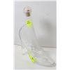 Image 1 : KELFA GLASS SHOE DECANTER