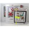 5 CROSS STITCH KITS