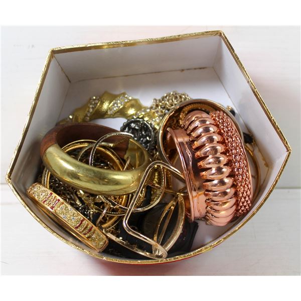 BOX FULL OF JEWELRY