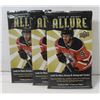 Image 1 : 3 UNOPENED PACKS 2021 ALLURE HOCKEY CARDS