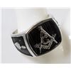 Image 1 : MENS FREEMASON RING SIZE 11