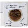 Image 1 : SCARCE 2004 FLYING GOOSE CANADA $1 SPECIMEN