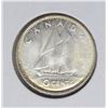 Image 1 : UNCIRCULATED 1962 CANADA SILVER 10 CENT