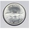 UNCIRCULATED 1967 CANADA SILVER 10 CENT