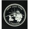 2000 SILVER PROOF MILLENIUM 25 CENT "WISDOM"