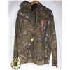 Image 1 : NEW REAL TREE MENS FLEECE HOODIE SIZE LARGE