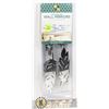 Image 1 : NEW LEAF DESIGN ADHESIVE WALL MIRRORS 8PC SET