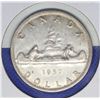 1957 VOYAGEUR CANADA SILVER DOLLAR