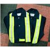 2 PAIR NAVY BLUE ONE PIECE COVERALLS SIZE 30