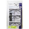 Image 1 : FOSTER GRANT READING GLASSES 3 PACK +2.50