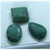 Image 1 : #153-GREEN EMERALD GEMSTONES 20.00ct