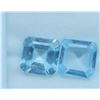 Image 1 : #96-SKY BLUE TOPAZ GEMSTONES SQUARE 5.0ct