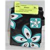 Image 1 : TEAL FLOWER WALLET BY SHAGWEAR CANADA