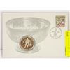 Image 1 : 1993 SILVER STANLEY CUP COIN + STAMP