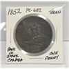 Image 1 : 1852 BANK OF UPPER CANADA ONE PENNY